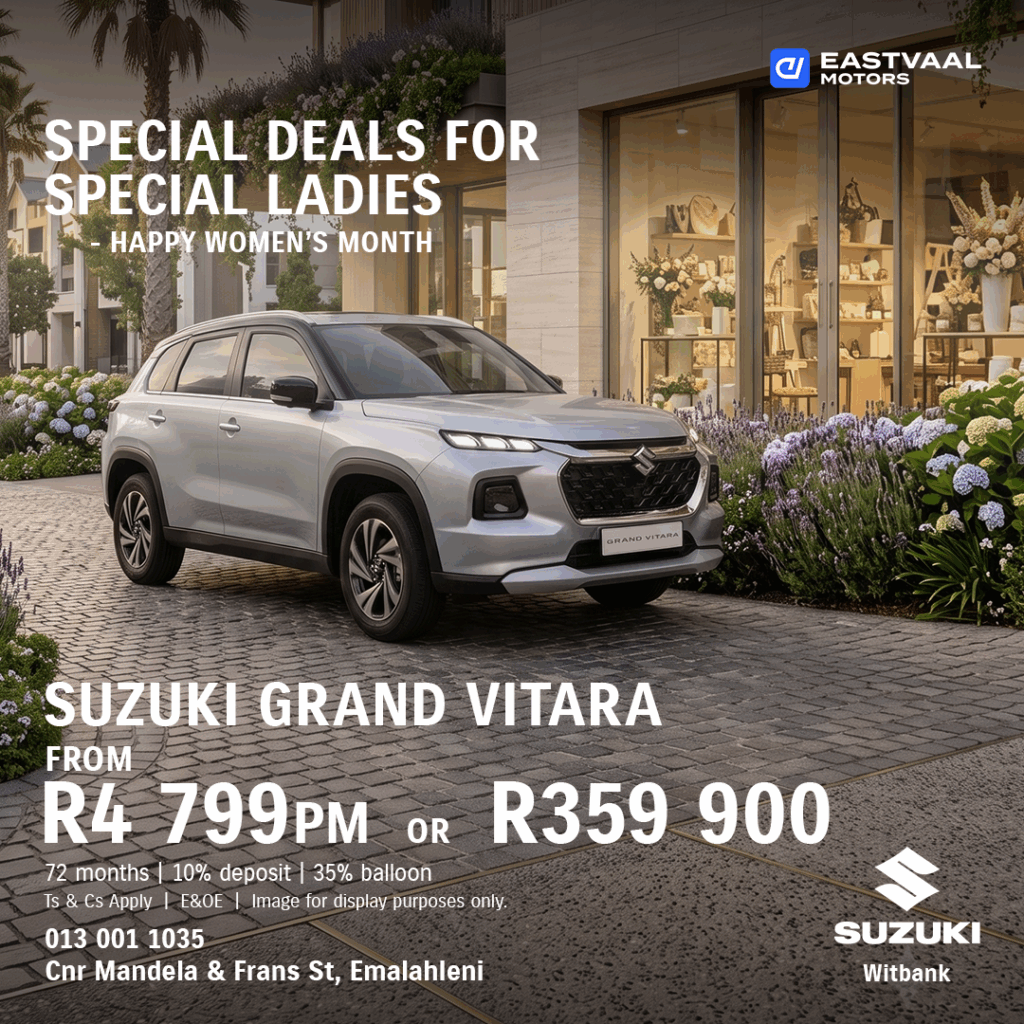 Suzuki Grand Vitara Womens Day Special from Eastvaal Motors