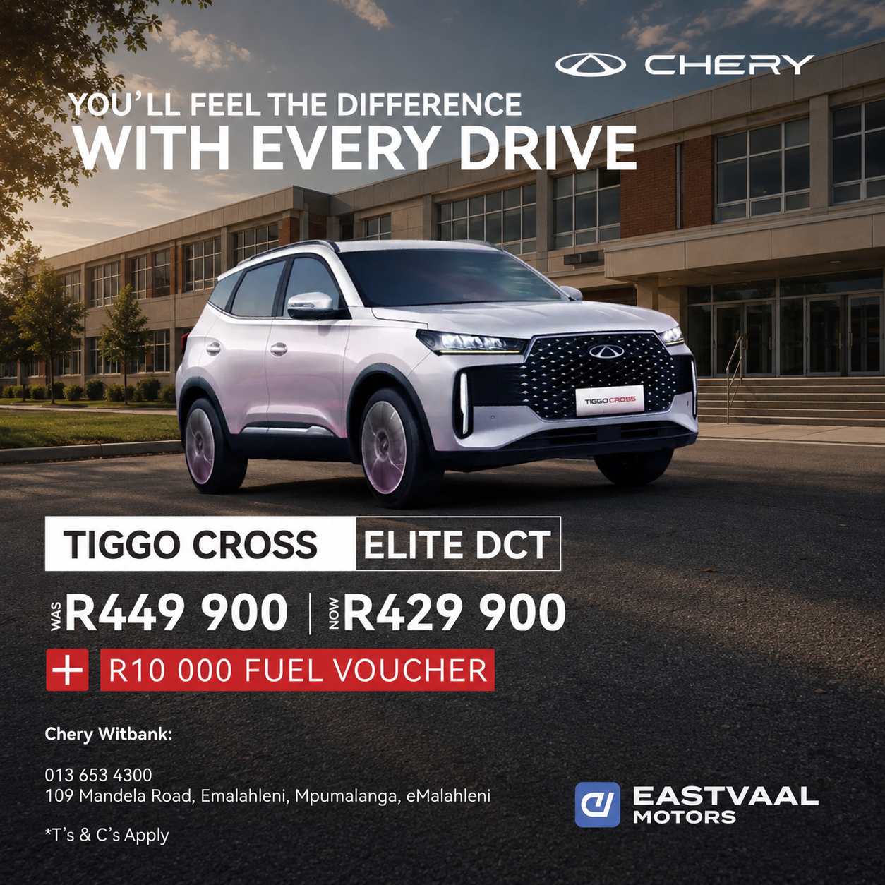 Chery Tiggo Cross Elite DCT from Chery Witbank