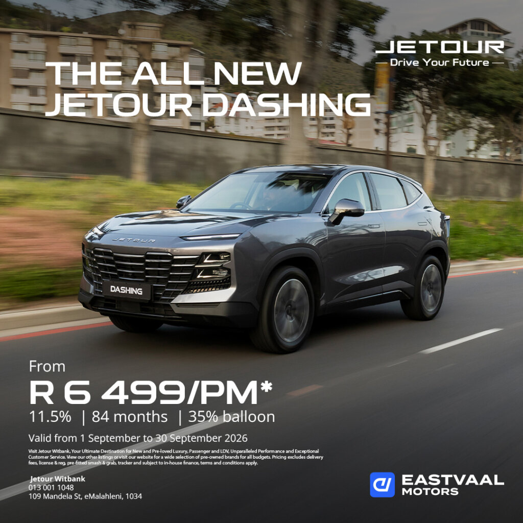 Jetour Dashing from Eastvaal Motors