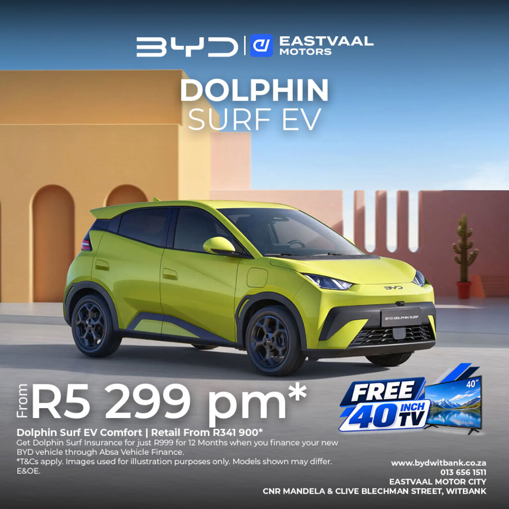 BYD Dolphin Surf EV Comfort from Eastvaal Motors