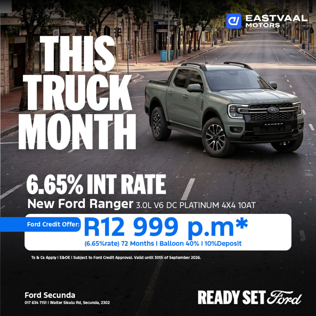 Ford Ranger 3.0L V6 DC Platinum 4X4 10AT from Eastvaal Motors