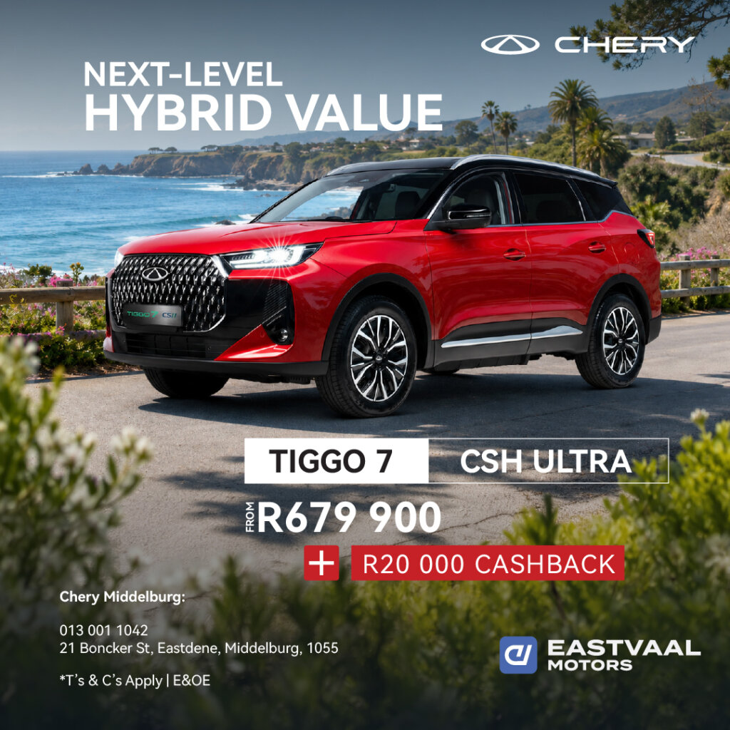 Chery Tiggo 7 CSH Ultra from Eastvaal Motors