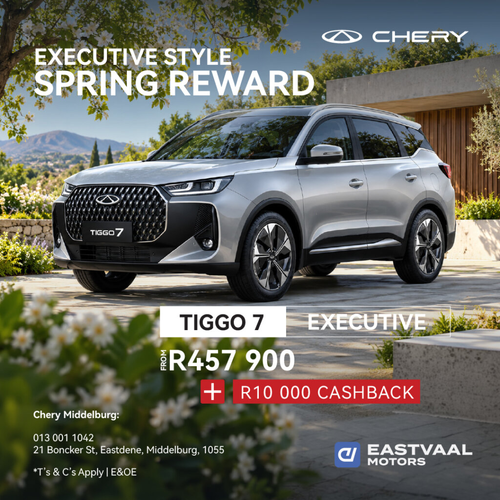 Chery Tiggo 7 Executive from Eastvaal Motors