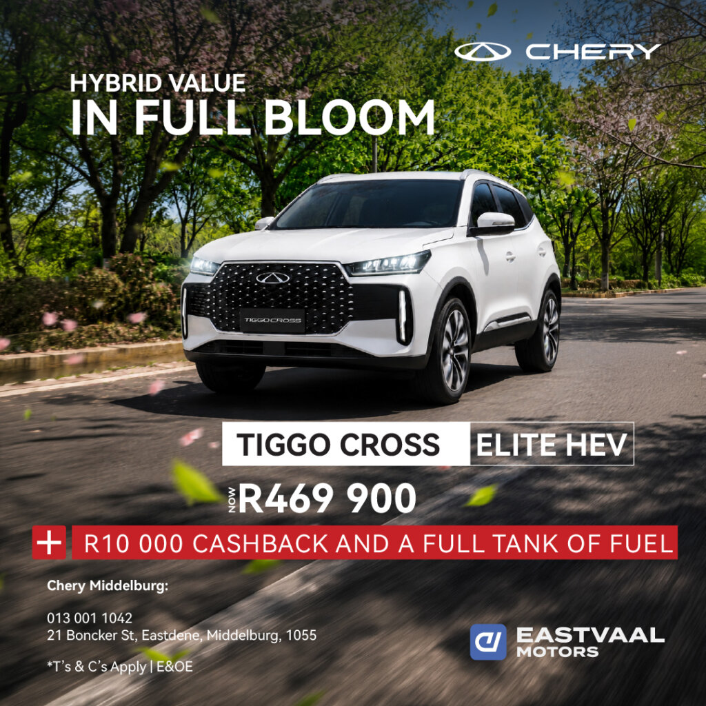 Chery Tiggo Cross Elite HEV from Eastvaal Motors