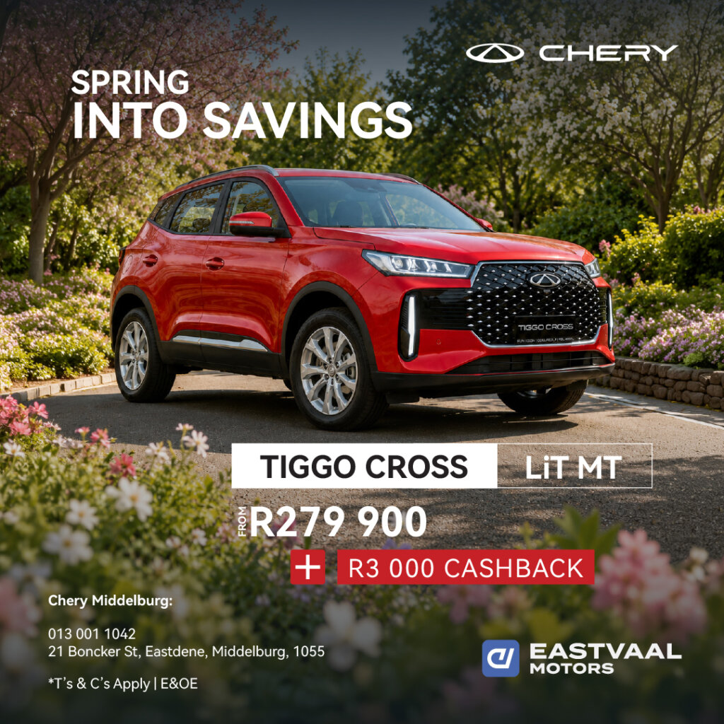 Chery Tiggo Cross LiT MT from Eastvaal Motors