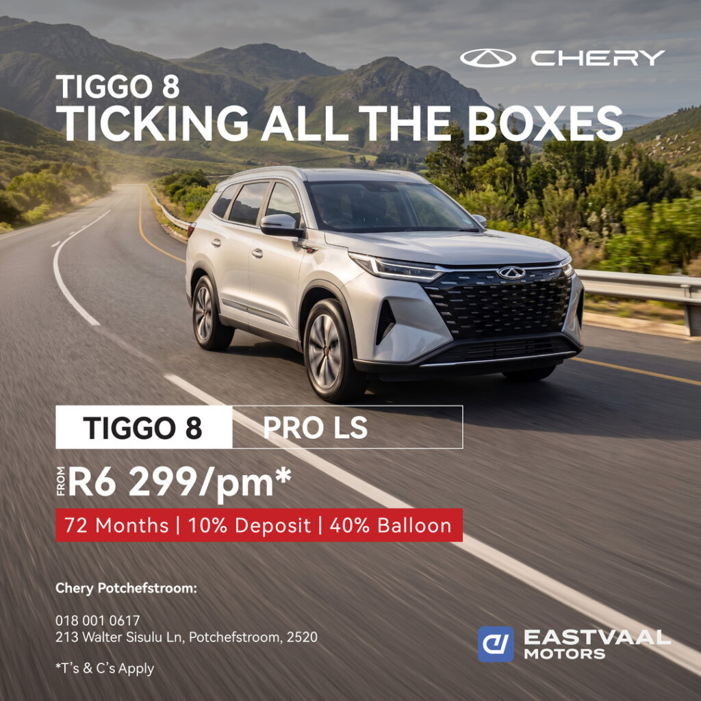 Chery Tiggo 8 Pro LS from Eastvaal Motors