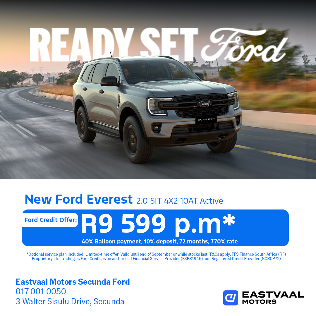 Ford Everest 2.0 SiT 4X2 10AT Active from Eastvaal Secunda Ford