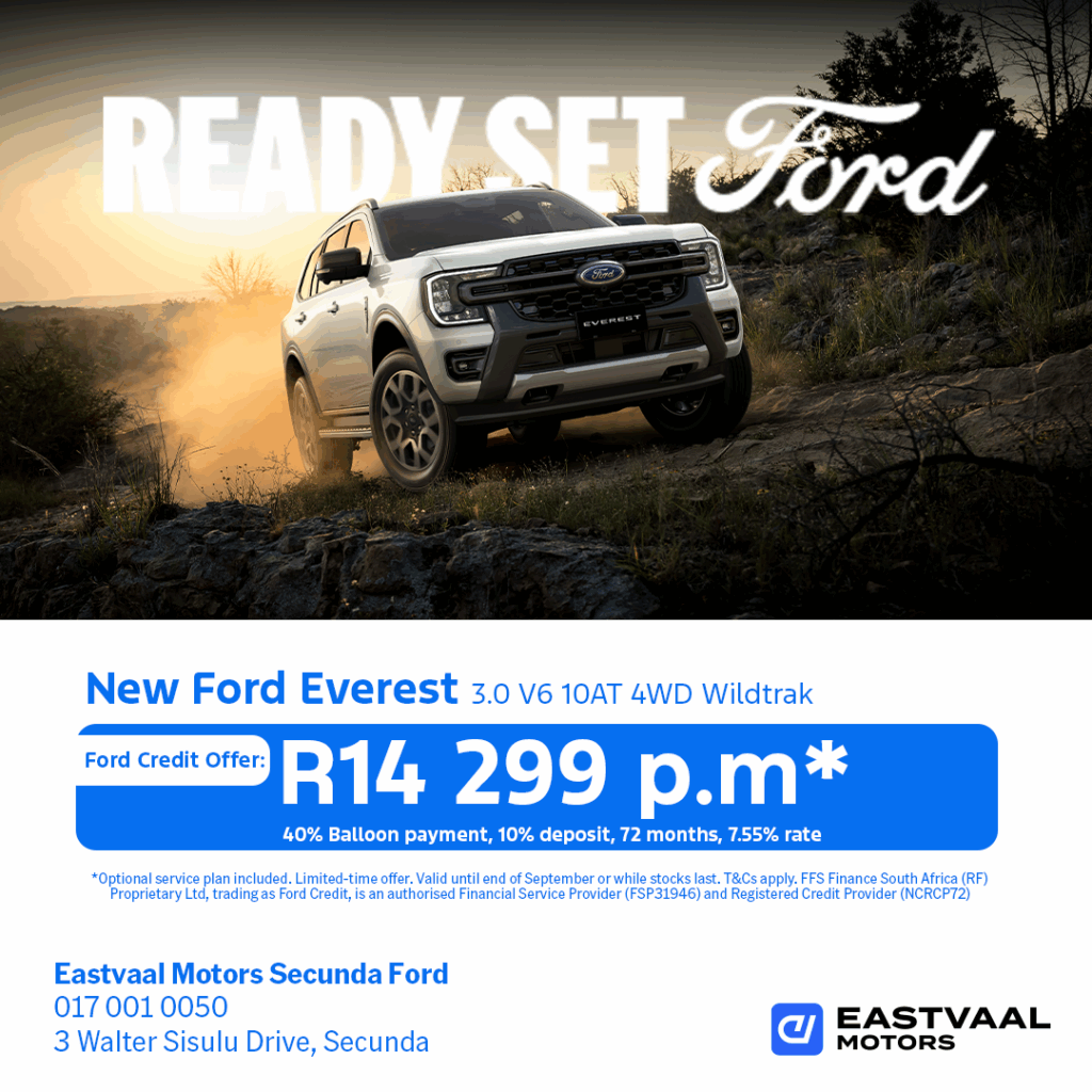 Ford Everest 3.0 V6 10AT 4WD Wildtrak from Eastvaal Motors
