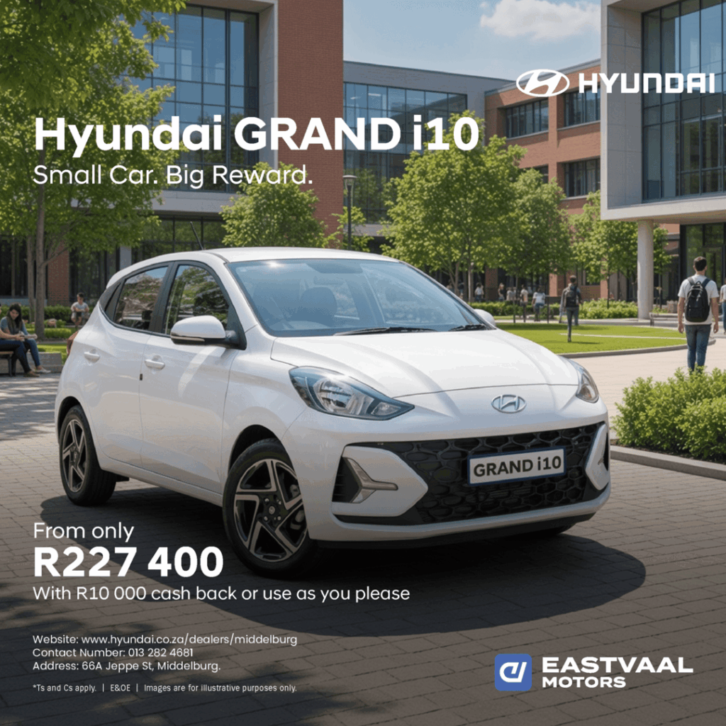 Hyundai Grand i10 from Eastvaal Motors