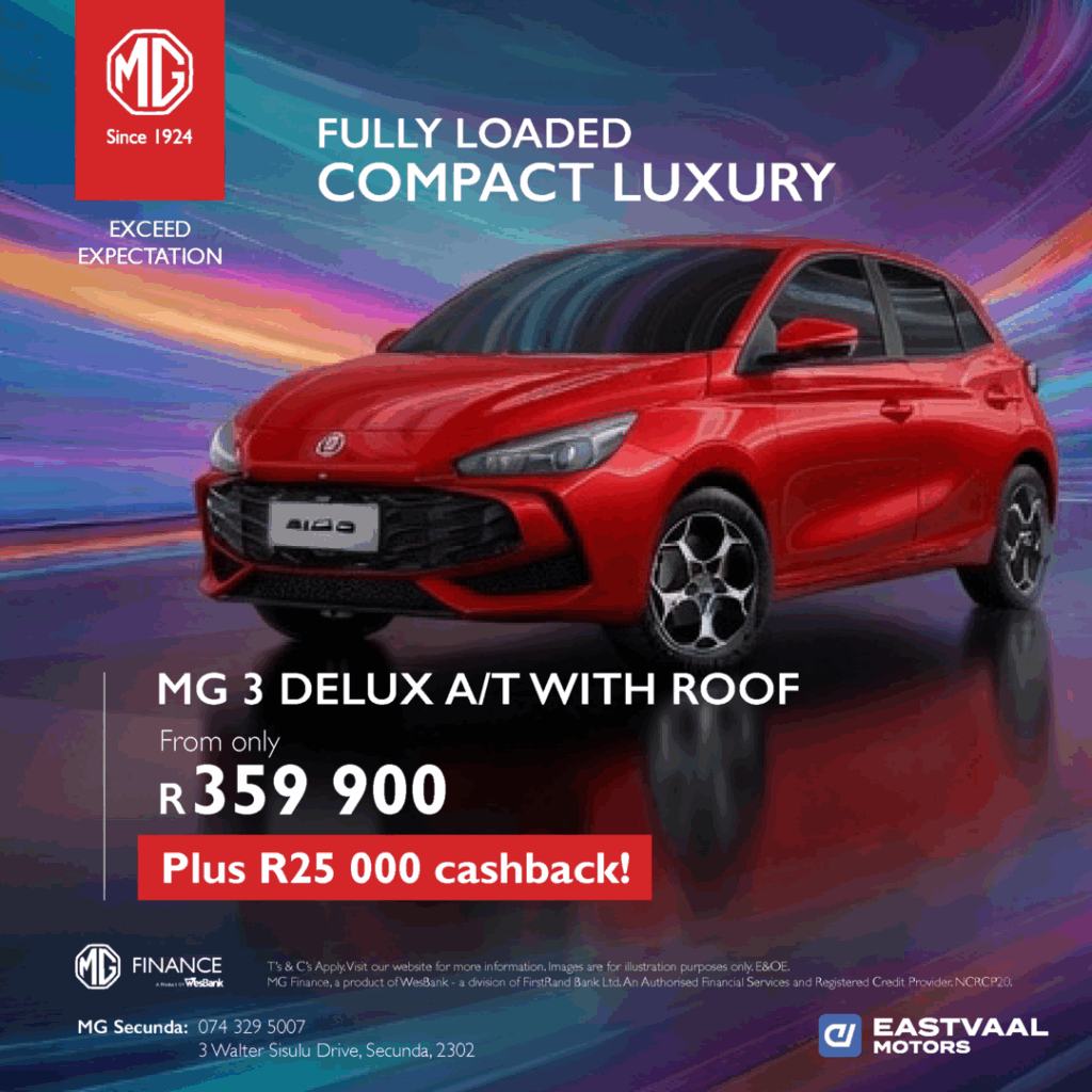 MG 3 Delux A/T With Roof from Eastvaal Motors