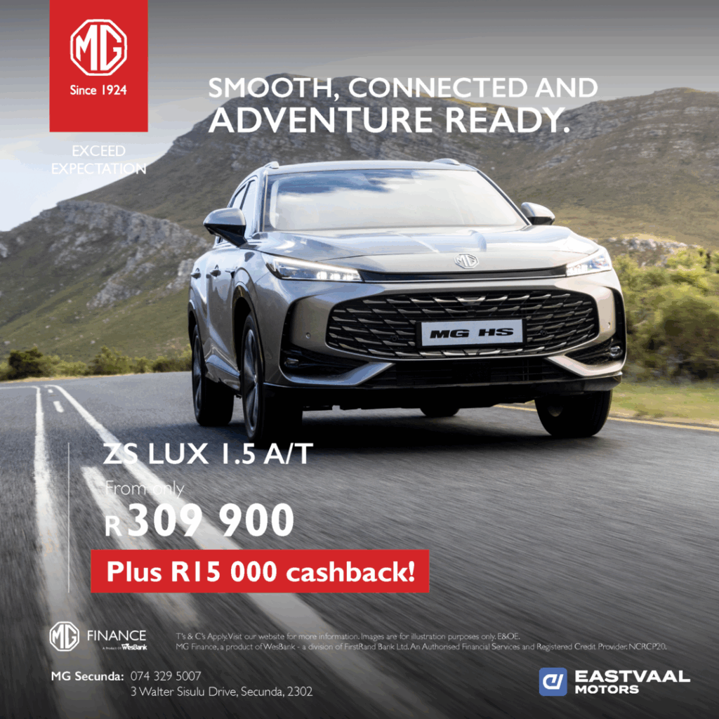 MG ZS Lux 1.5 A/T from Eastvaal Motors