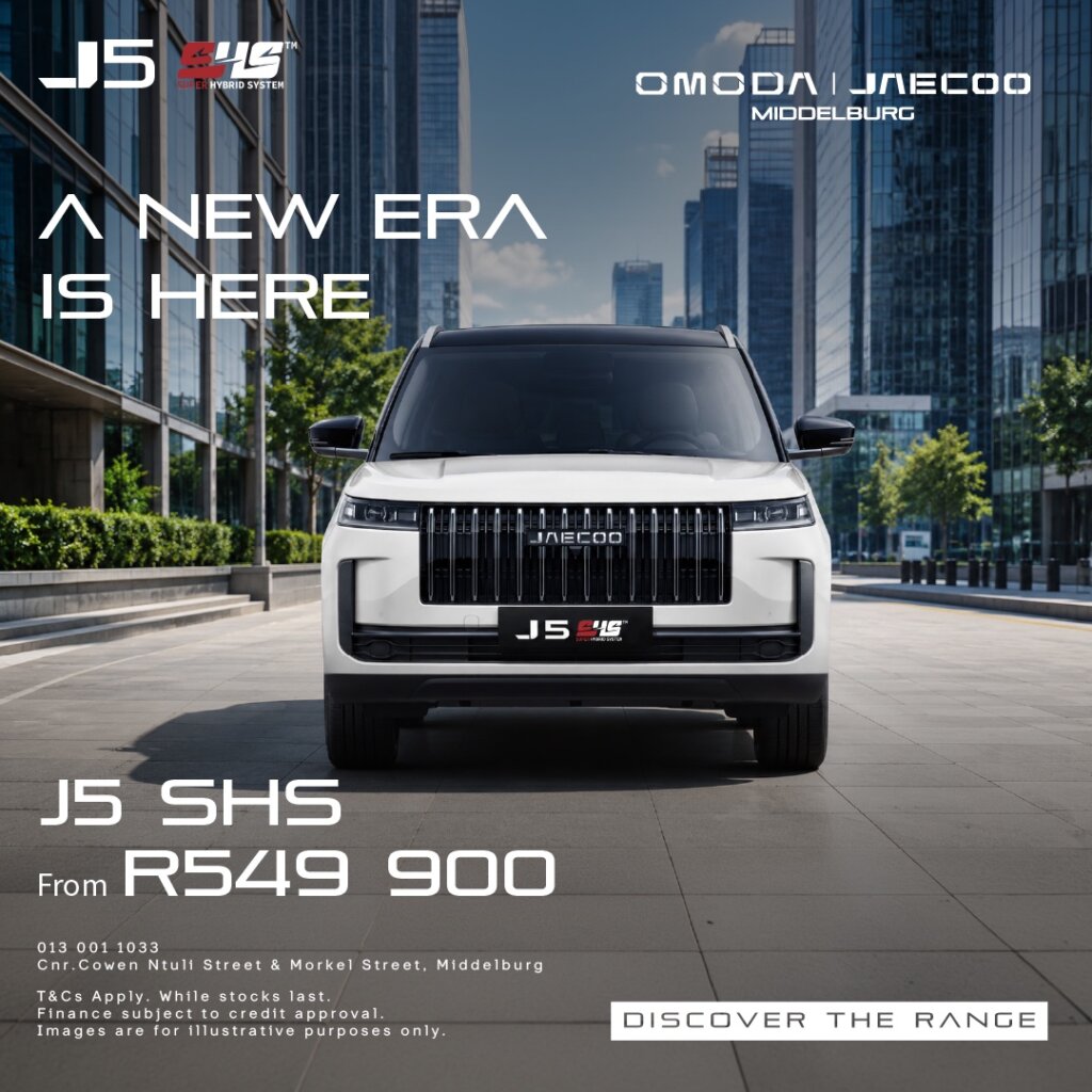Jaecoo J5 SHS from Eastvaal Motors