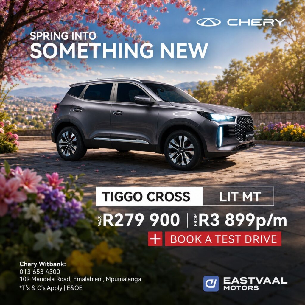 Chery Tiggo 4 Cross LIT MT from Eastvaal Motors
