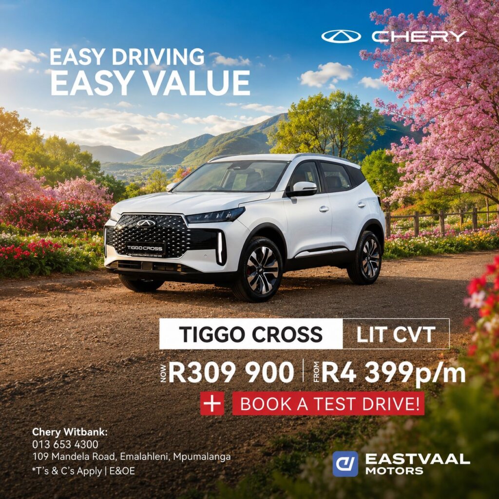 Chery Tiggo 4 LIT CVT from Eastvaal Motors