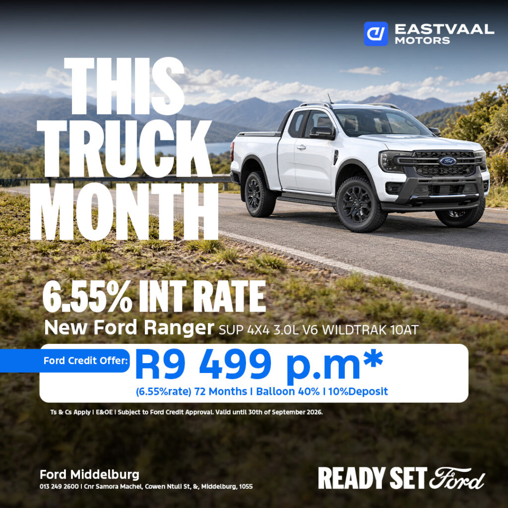 New Ford Ranger SUP 4X4 3.0L V6 Wildtrak 10AT from Eastvaal Motors
