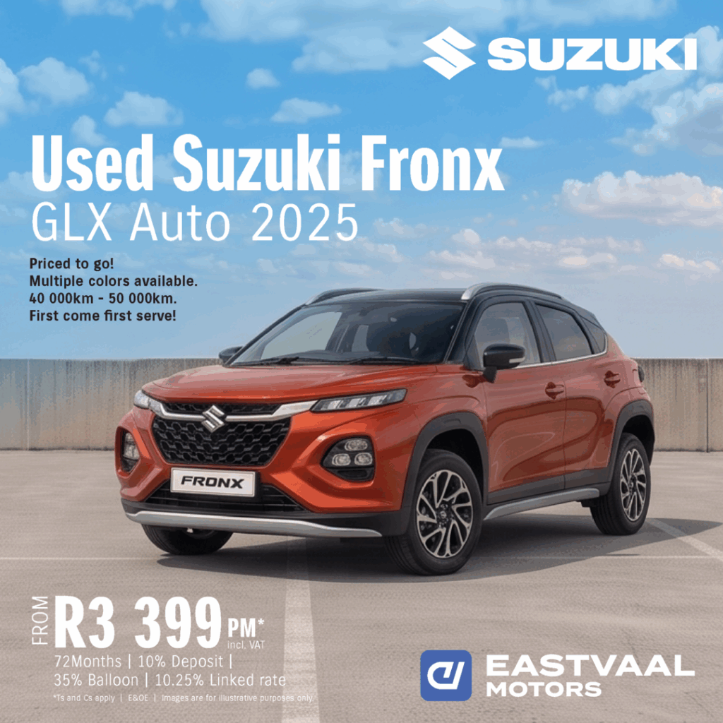 Preowned Suzuki Fronx GLX Auto 2025 from Eastvaal Motors