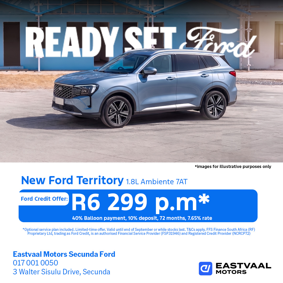 Ford Territory 1.8L Ambiente 7AT from Eastvaal Secunda Ford