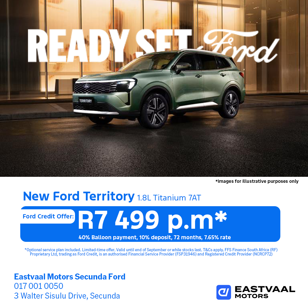 Ford Territory 1.8L Titanium 7AT from Eastvaal Secunda Ford