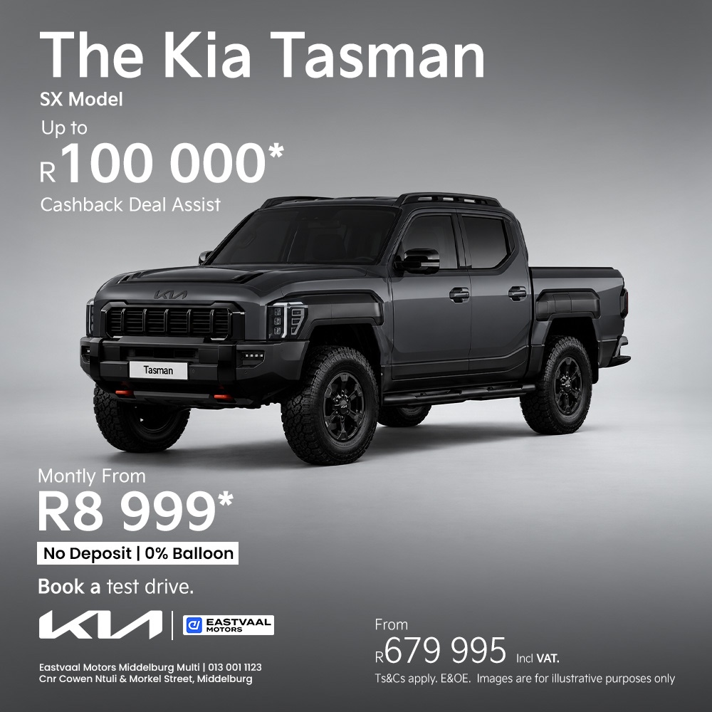 Kia Tasman SX Model from Eastvaal Motors