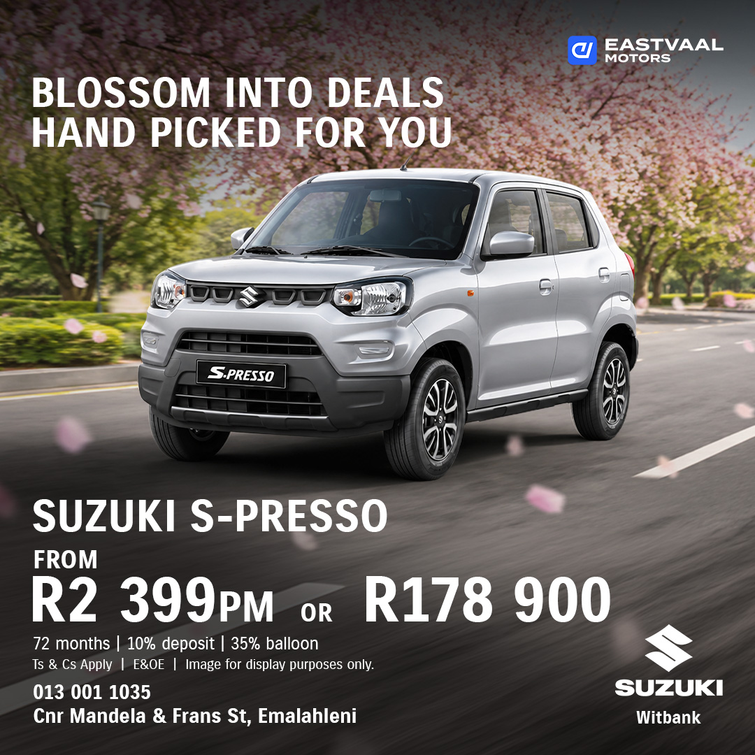Suzuki S-Presso from Eastvaal Suzuki Emalahleni