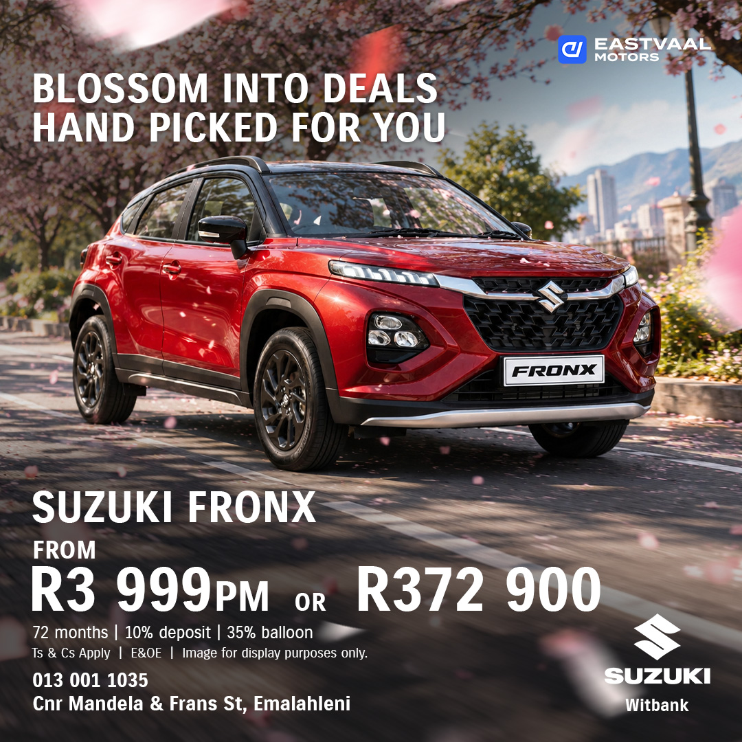 Suzuki Fronx from Eastvaal Suzuki Emalahleni