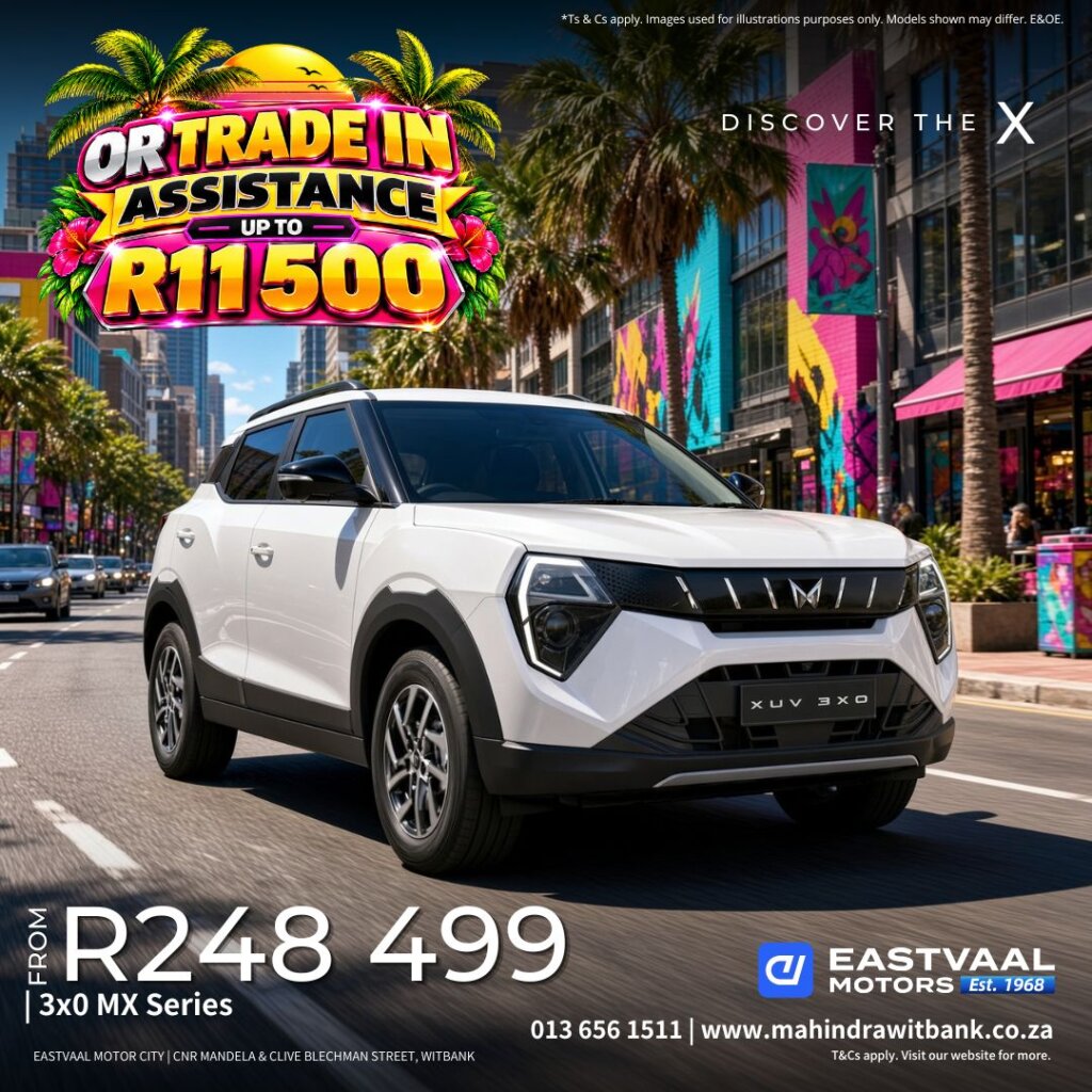 XUV 3XO MX Series  Discover the X. from Eastvaal Motors