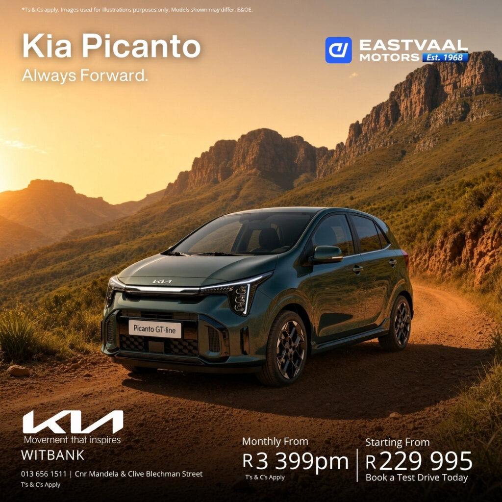 Kia Picanto Always forward. Always affordable. from Eastvaal Motors