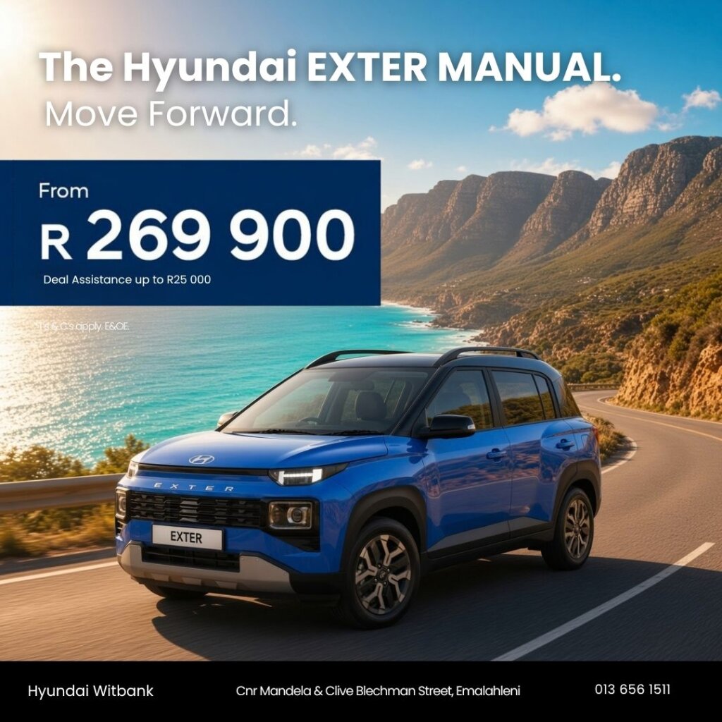 The Hyundai EXTER Manual. Move Forward. from Eastvaal Motors