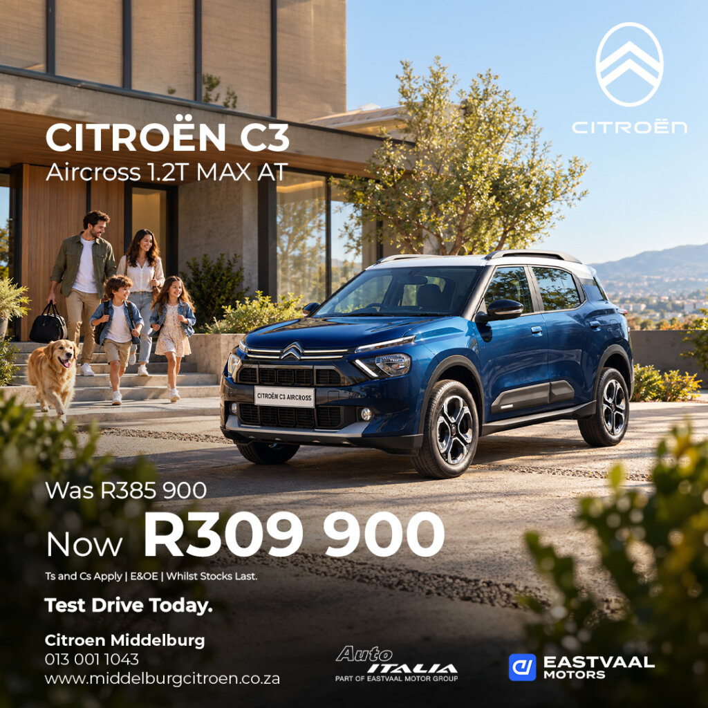 Citroen C3 Aircross 1.2T Max AT from Eastvaal Motors