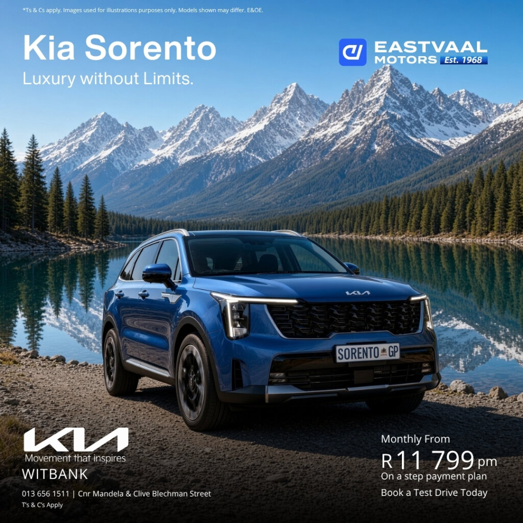 Kia Sorento  Luxury without limits. from Eastvaal Motors