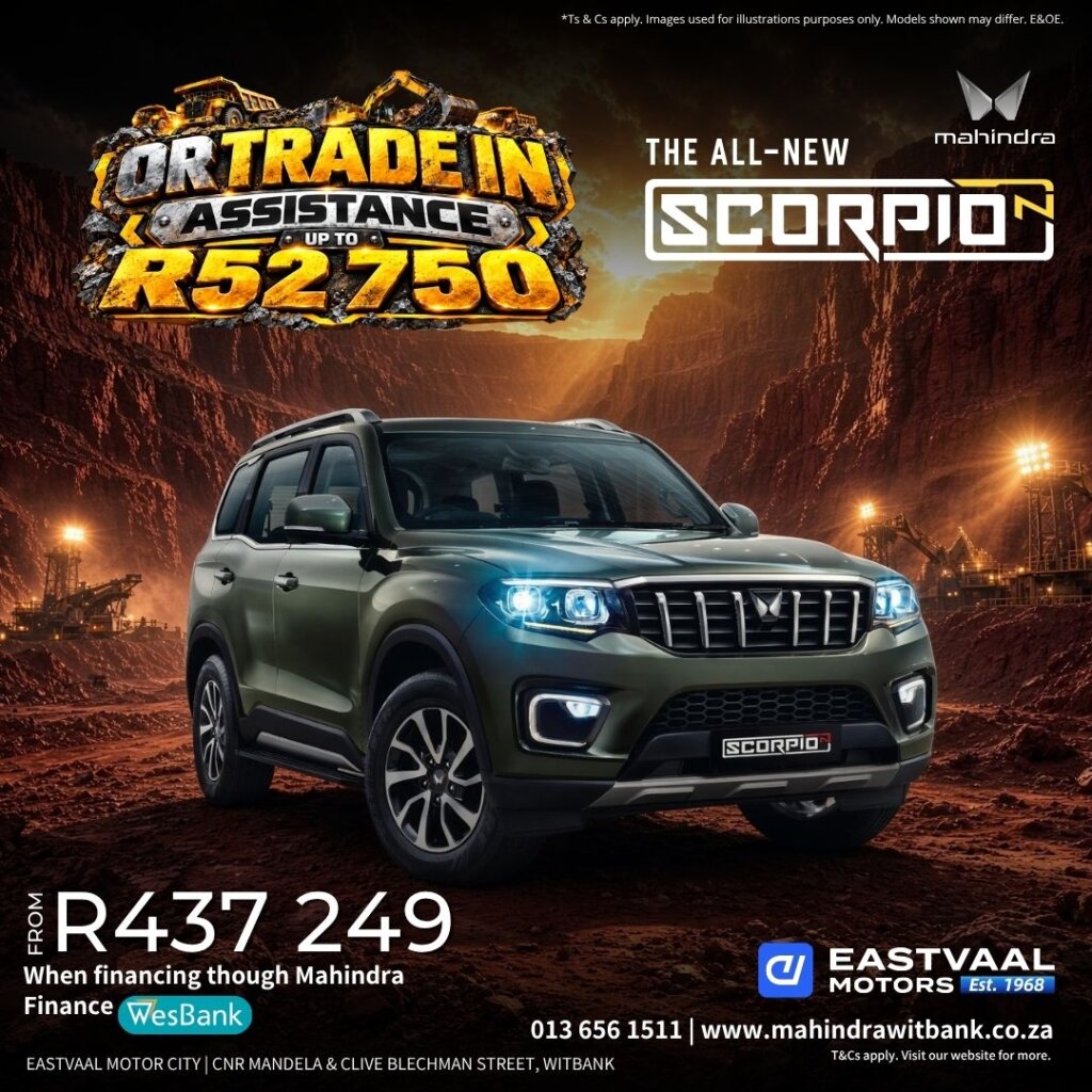 The All-New Scorpio N. from Eastvaal Motors