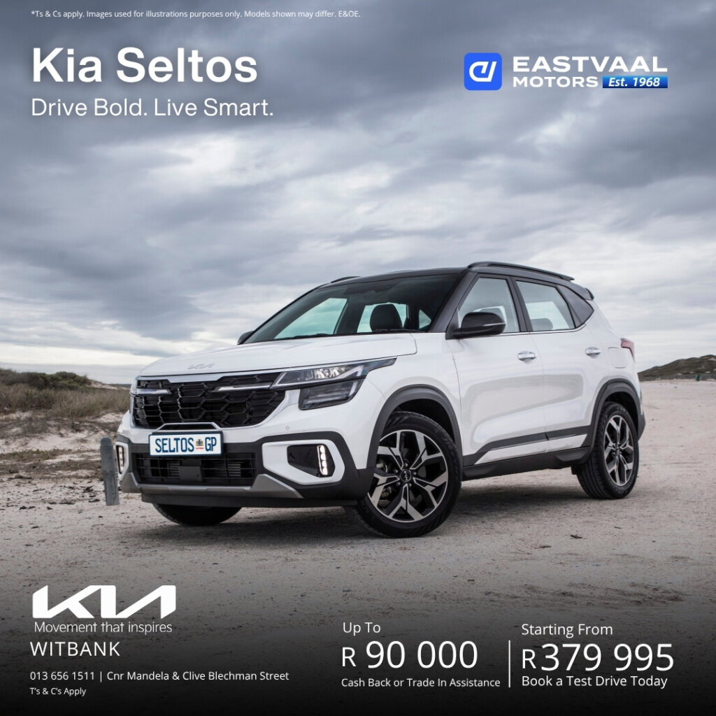 Kia Seltos (cashback)  Drive bold. Live smart. from Eastvaal Motors