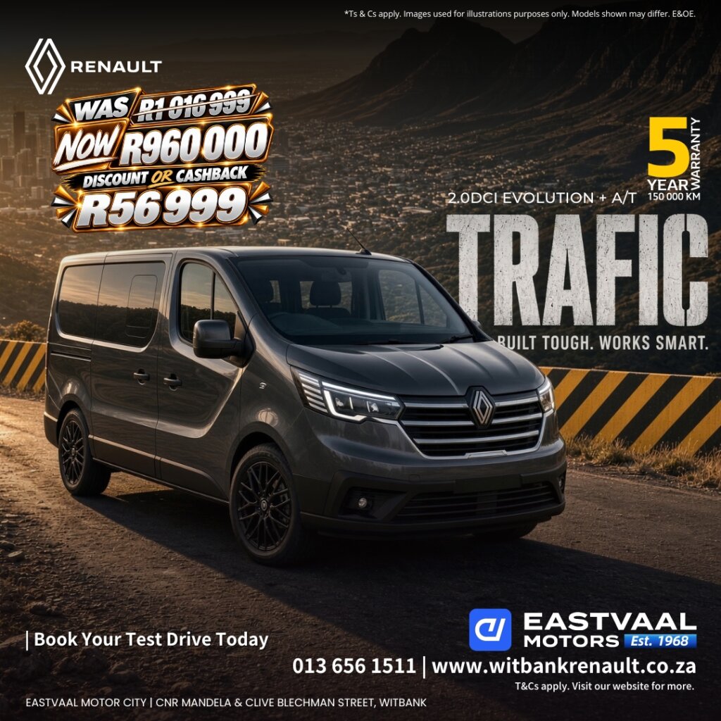 Renault Trafic 2.0 dCi Evolution + Auto from Eastvaal Motors