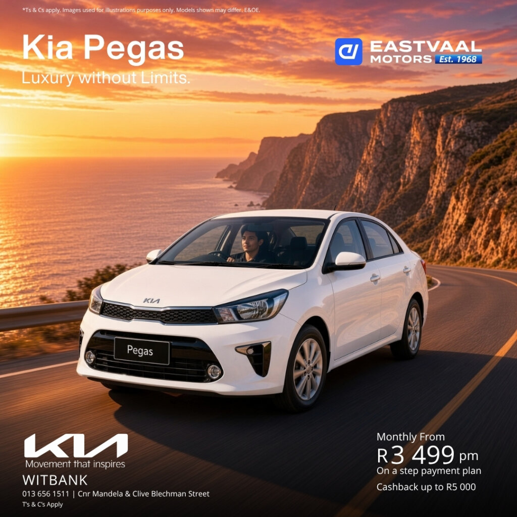 Kia Pegas  Luxury without limits — at a price that works. from Eastvaal Motors