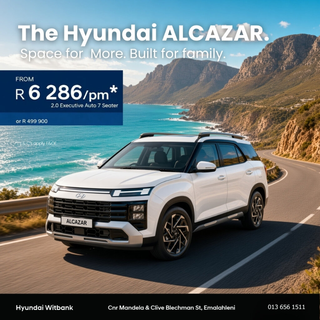 Space for More. Built for family. from Eastvaal Motors