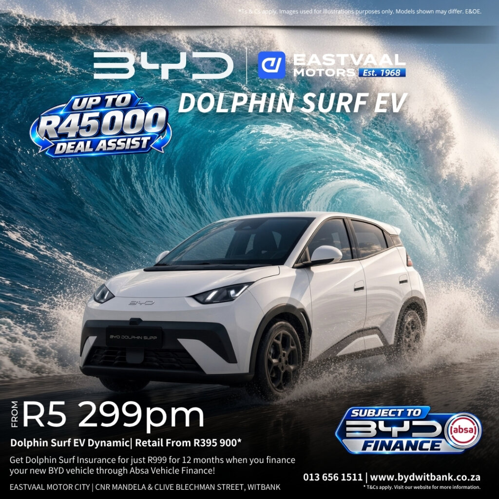 BYD Dolphin Surf EV from Eastvaal Motors