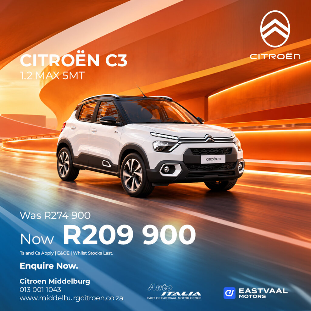 Citroen C3 1.2 MAX 5MT from Eastvaal Motors