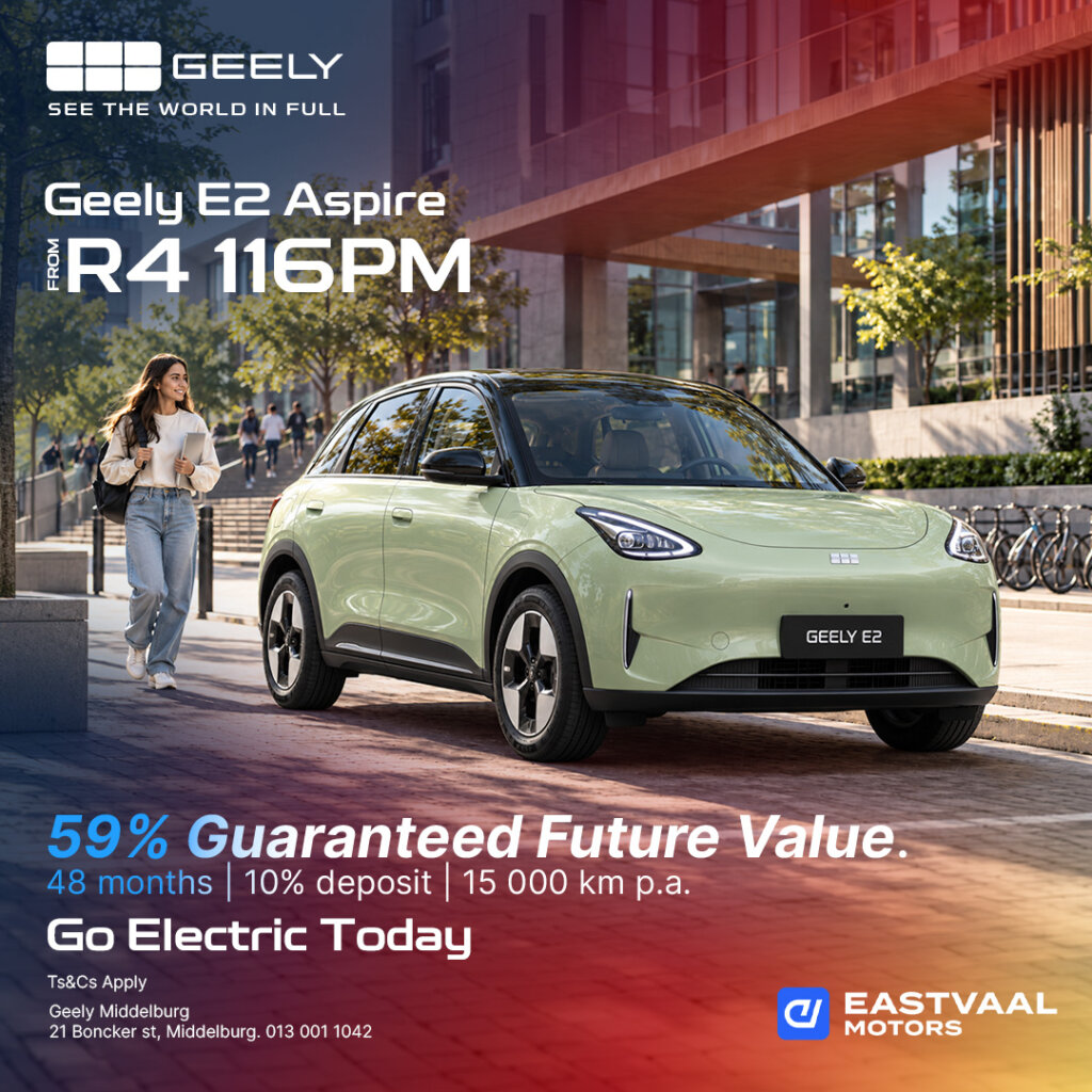 Geely E2 Aspire from Eastvaal Motors