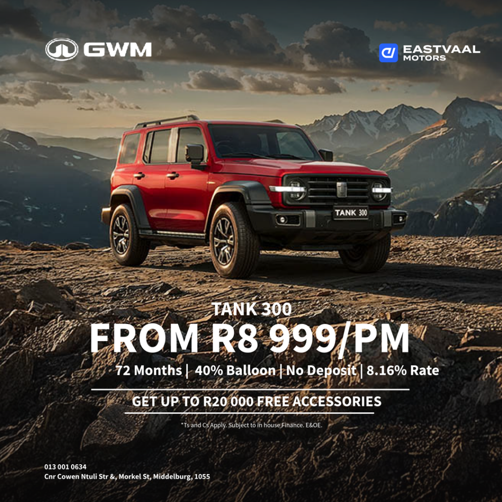 GWM Tank 300 from Eastvaal Motors