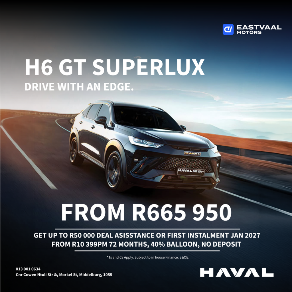 Haval H6 GT Superlux from Eastvaal Motors