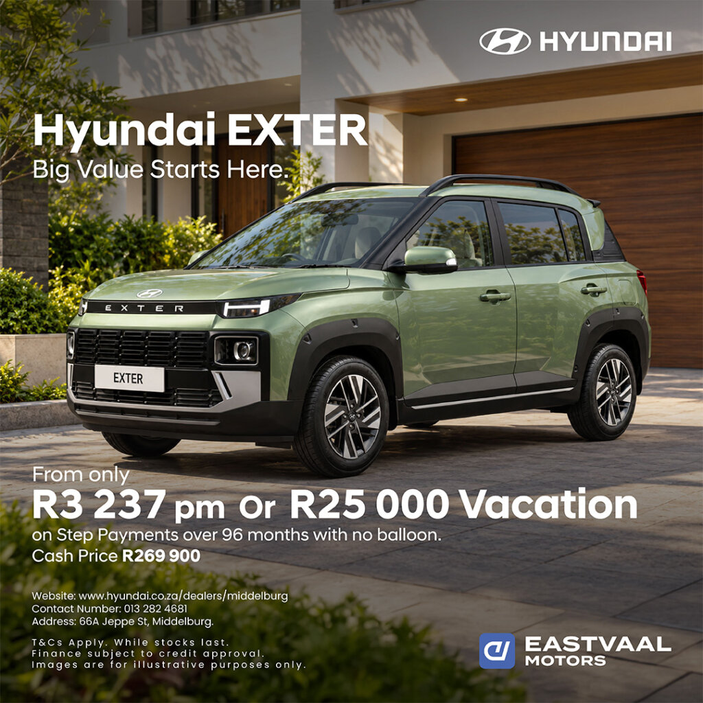 Hyundai Exter from Eastvaal Motors