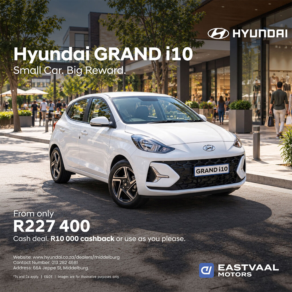 Hyundai Grand i10 from Eastvaal Motors