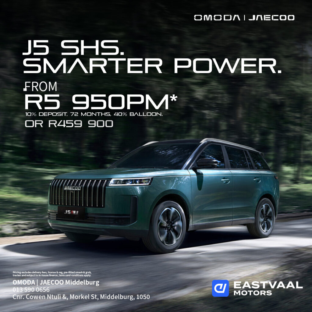 Jaecoo J5 SHS from Eastvaal Motors