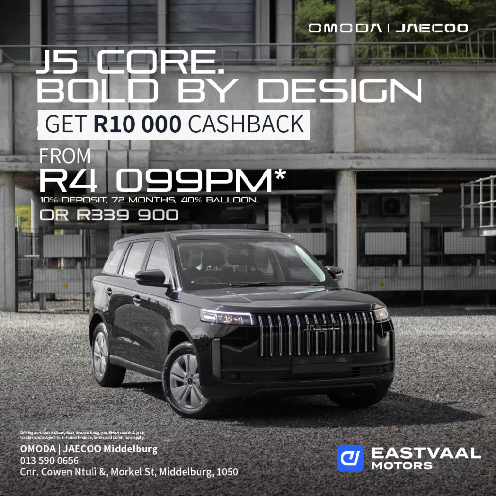 Jaecoo J5 Core from Eastvaal Motors