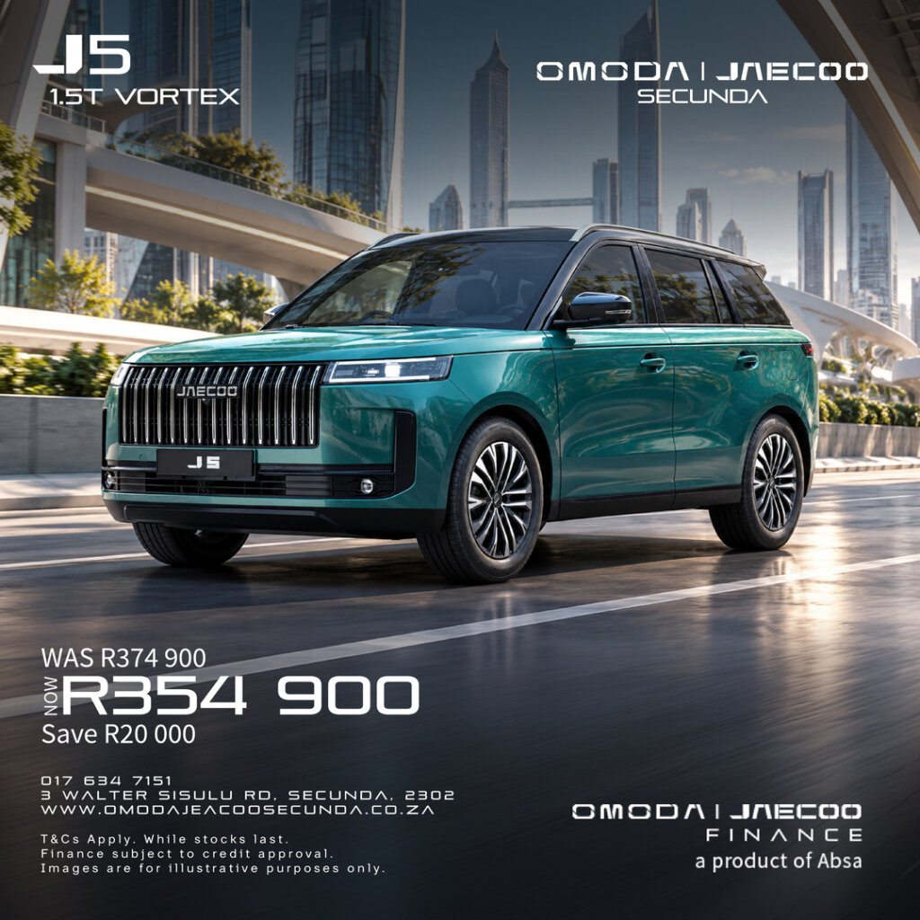 Jaecoo J5 1.5T Vortex from Eastvaal Motors