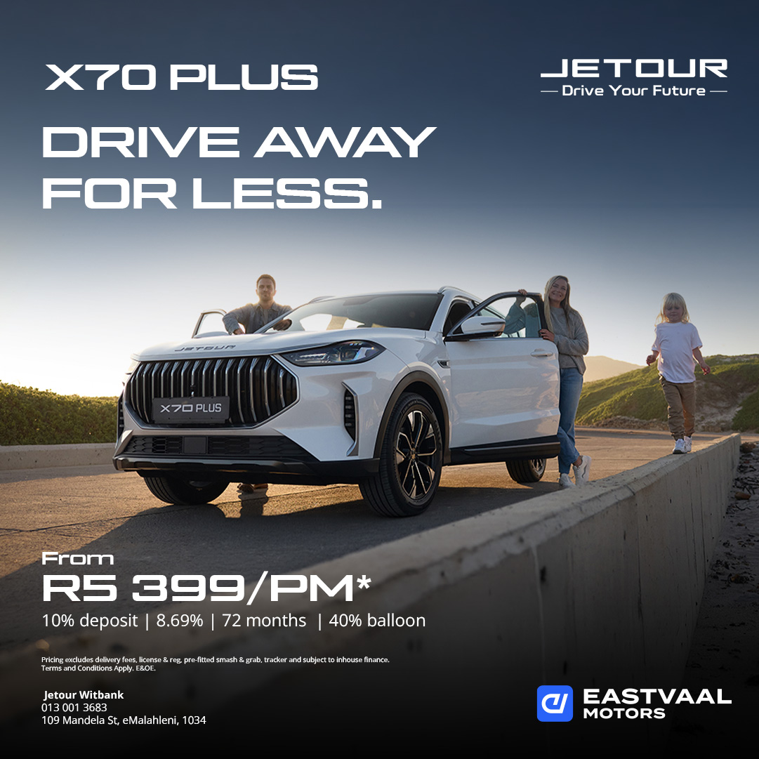 Jetour X70 plus from Jetour Witbank