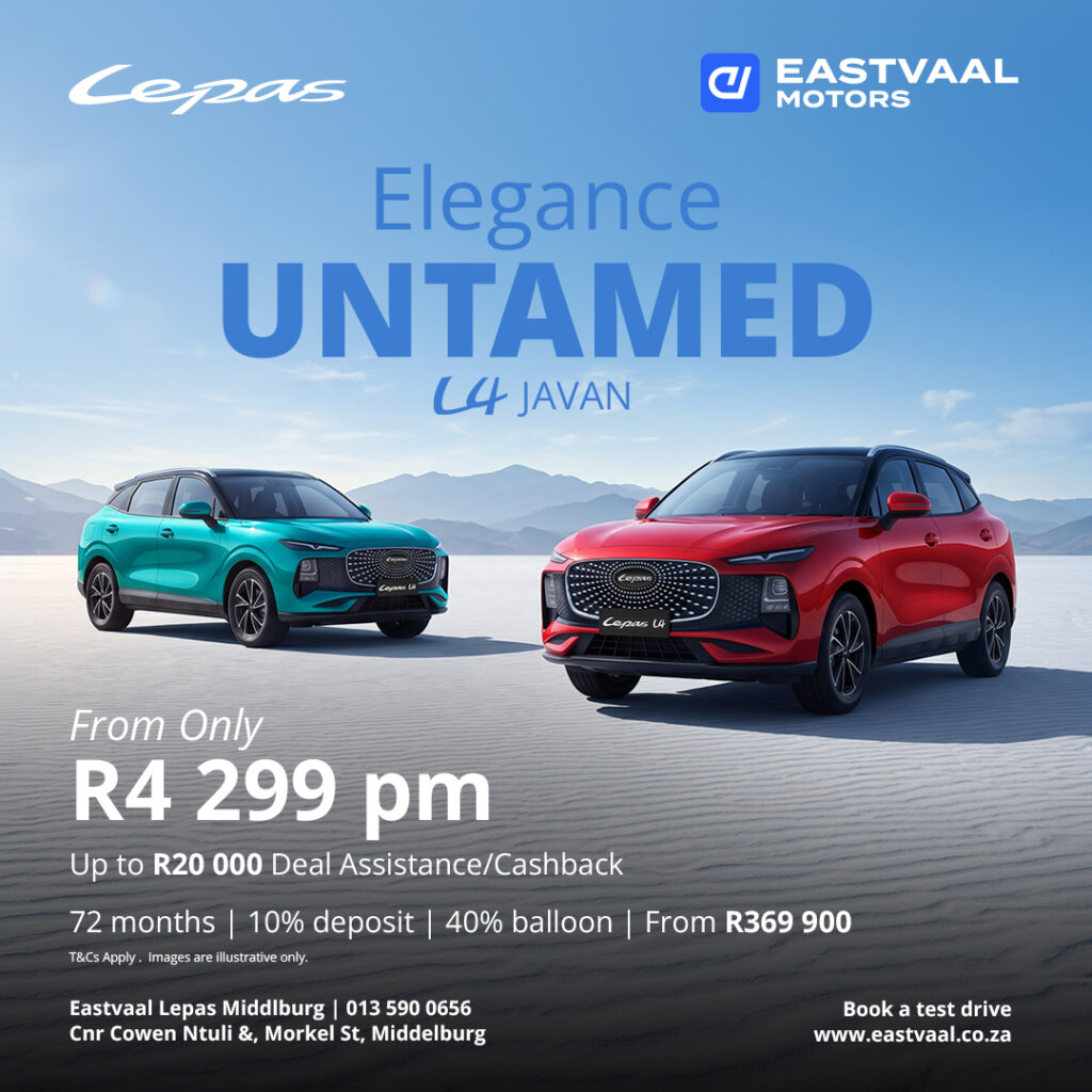 Lepas L4 Javan from Eastvaal Motors
