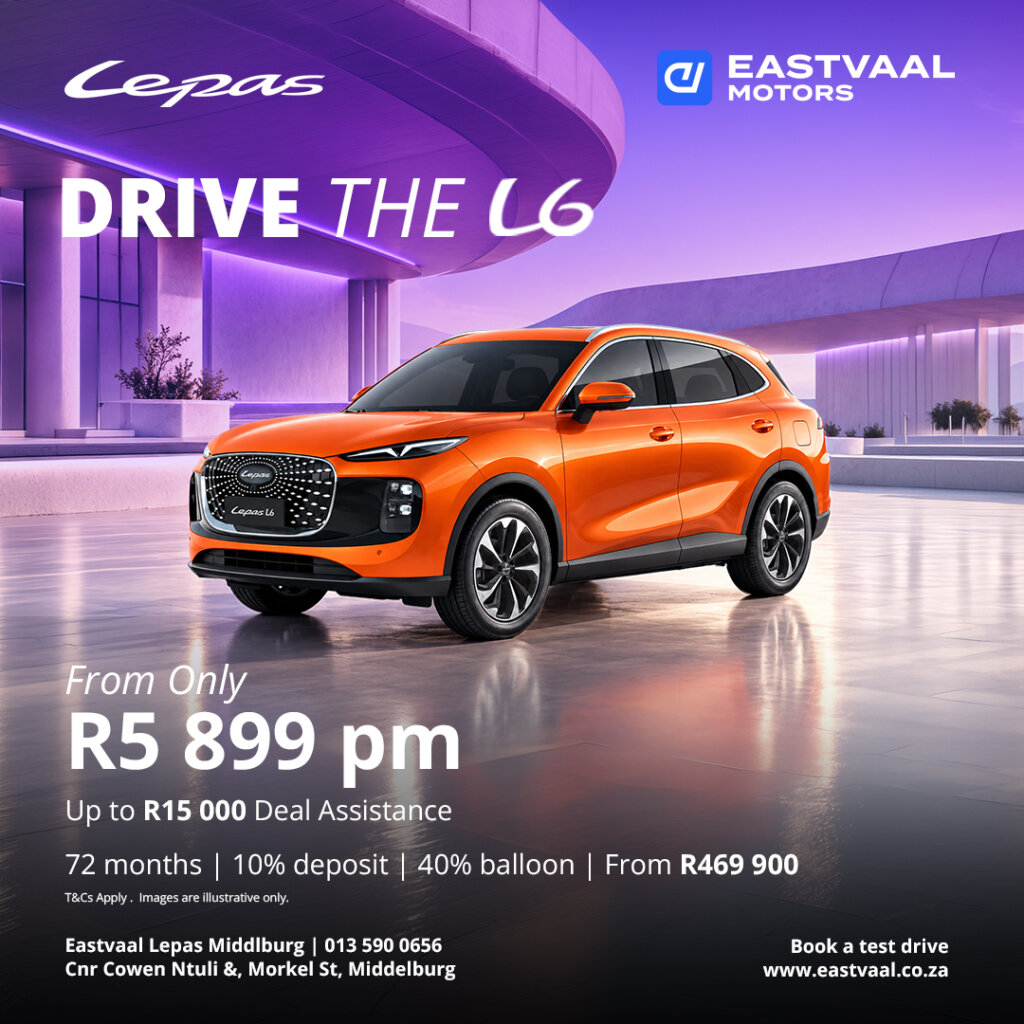 Lepas L6 from Eastvaal Motors