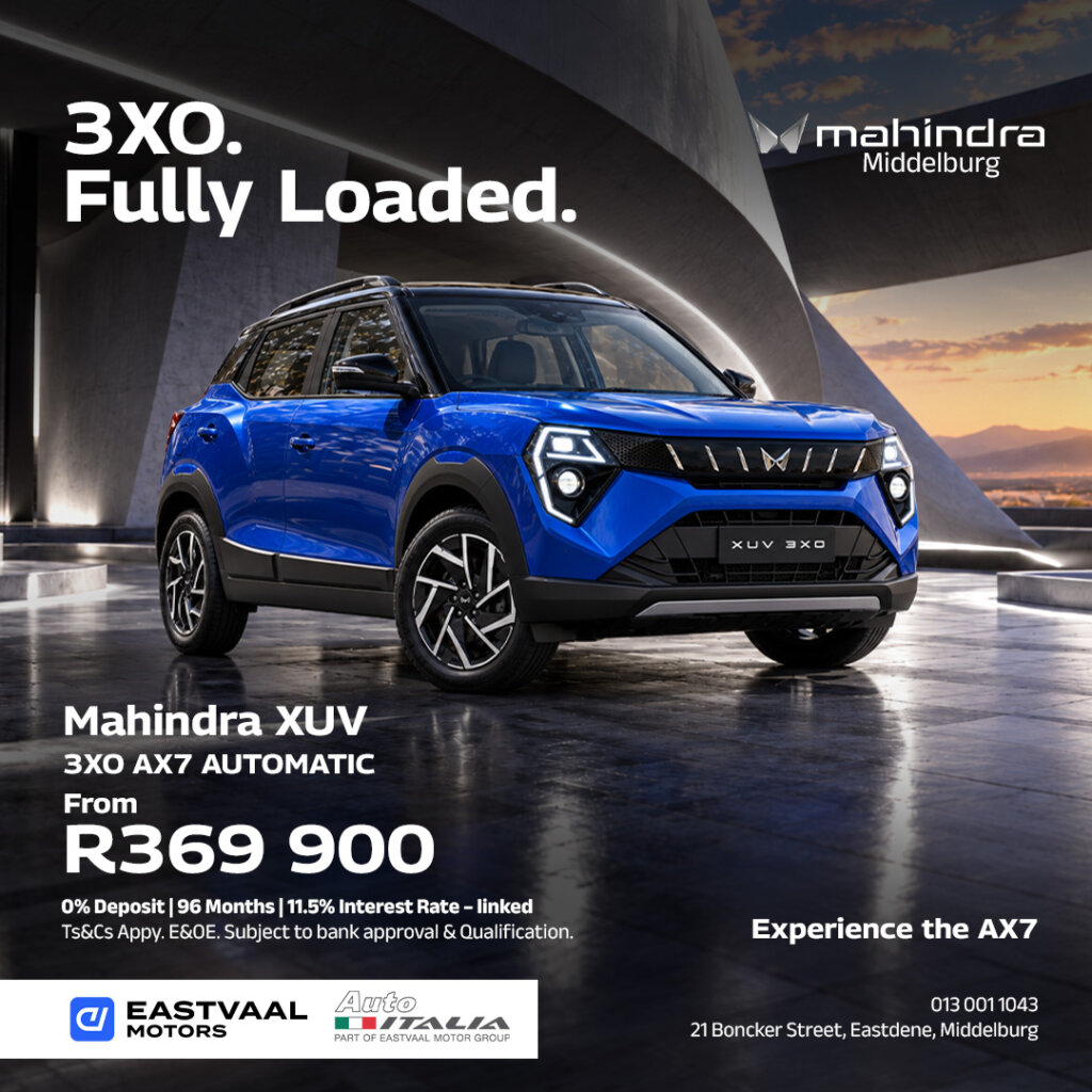 Mahindra XUV 3XO AX7 Auto from Eastvaal Motors
