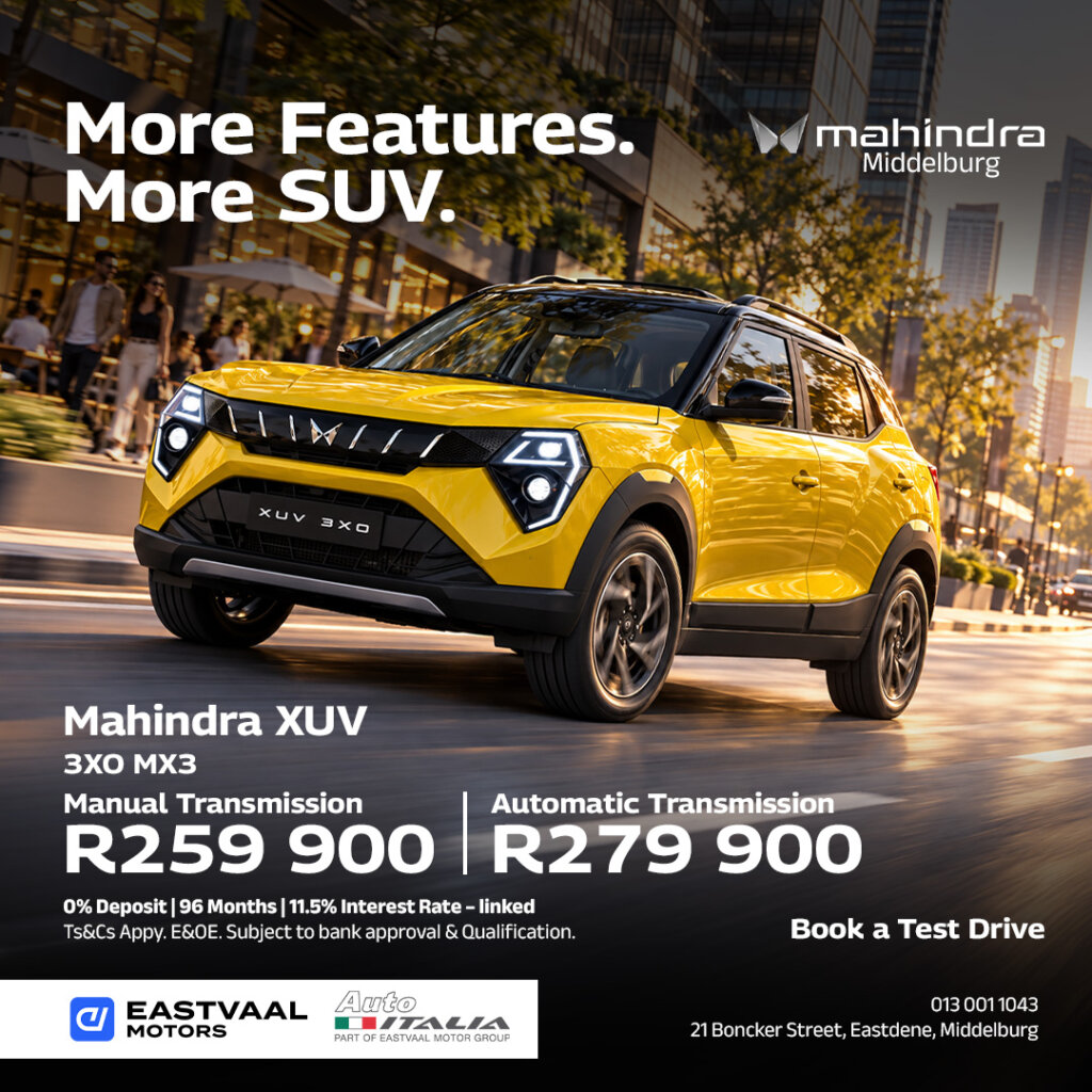 Mahindra XUV 3XO MX3 from Eastvaal Motors